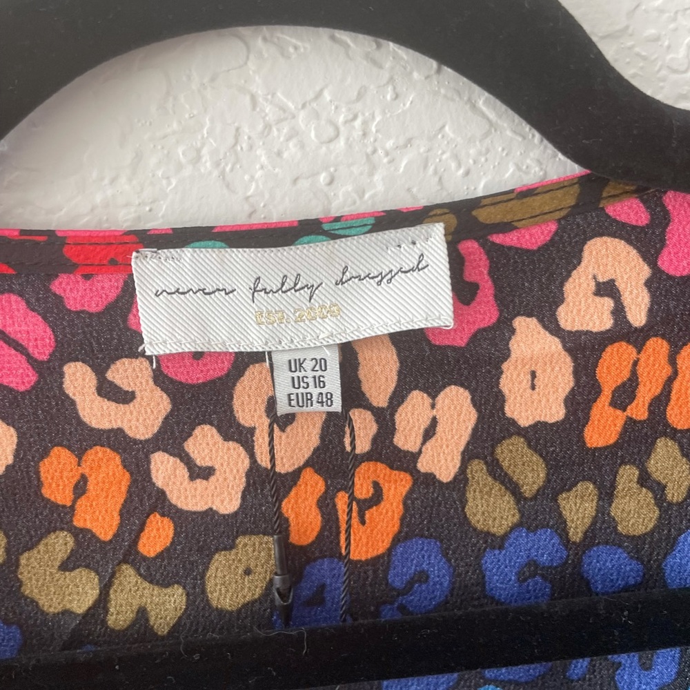 Anthropologie NWT Never Fully Dressed Wrap Top - Picture 10 of 11